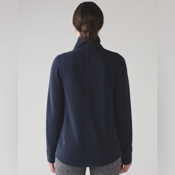 Lululemon Fleece Be True Jacket, inkwell - Picture 2 of 6